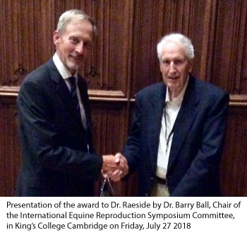 Dr. James Raeside and Dr. Barry Ball