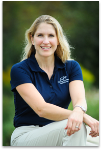 Dr. Melissa McKee, founding partner of McKee-Pownall Equine Services