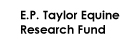 E.P. Taylor Equine Research Fund logo 