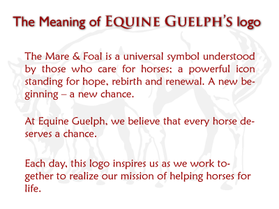 The meaning of Equine Guelph's logo
