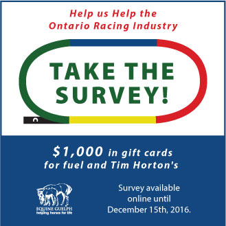 Take the Survey-Ontario Racing Industry Survey button